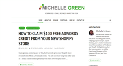 Desktop Screenshot of michellelgreen.com